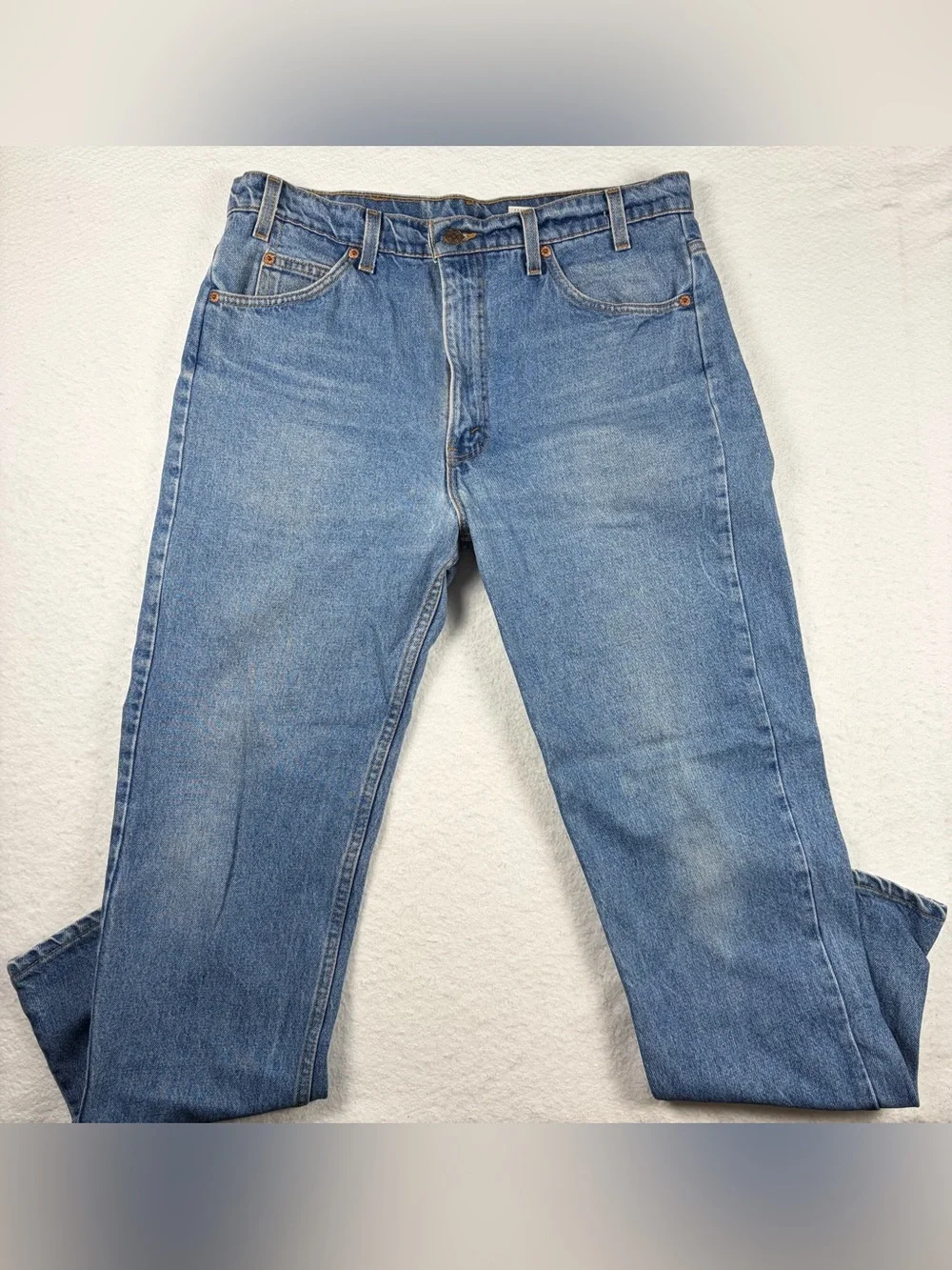 Vtg Levi’s 505 Orange Tab Jeans W36 L32 Made in USA 575 Straight Leg
